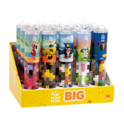 Plus Plus Big 15 Animal Display -15-