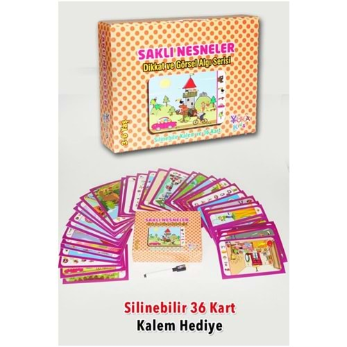 Yuka Kids Saklı Nesneler 3-6 Yaş