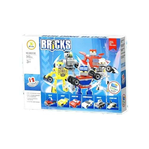 Kızılkaya Oyuncak Lego Transformers 342 Parça KZL-SM310