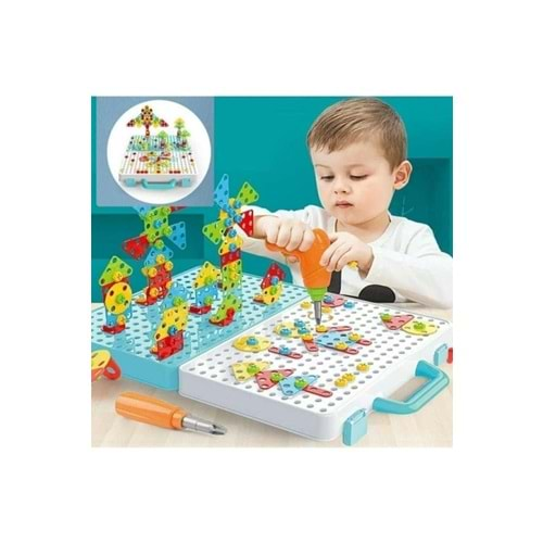 Creatıve Mosaıc Eğitici Puzzle Matkaplı YM002