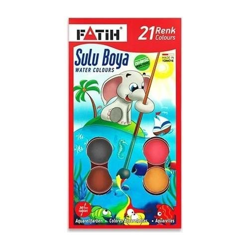 Fatih Sulu Boya 21 Renk K-21