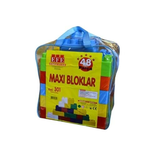 Efe Toys 48 Parça Maxi Bloklar 301