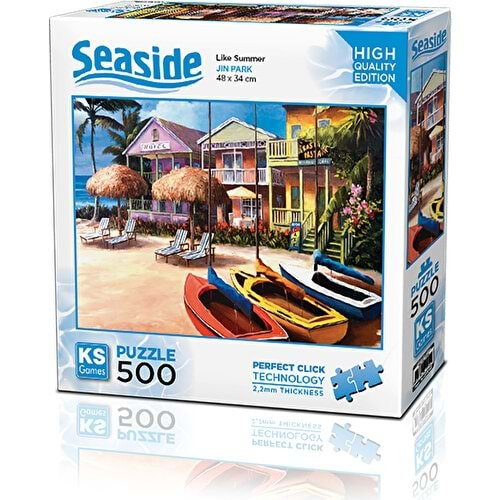 Ks Games Puzzle 500 Welcome To Beach (Like Summer)