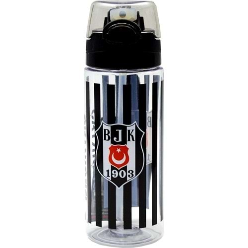 Beşiktaş Plastik Matara 500ml Siyah 24391