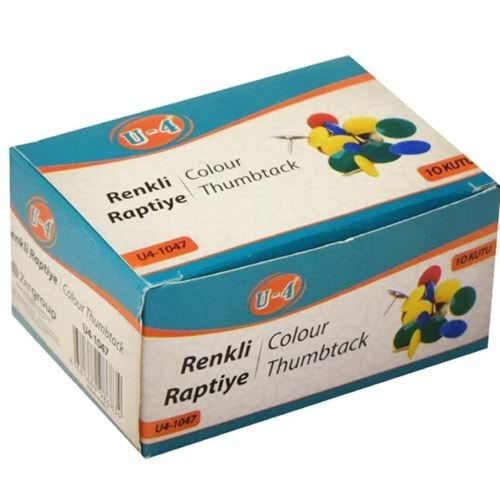 U-4 Raptiye 50 Li Metal Renkli -10-