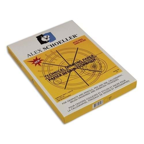 Alex Suluboya Kağıdı ALX-0245 160gr 25x35 -100-