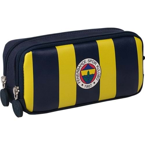 Me Çanta Fenerbahçe Çubuklu Suni Deri Kalem Çantası