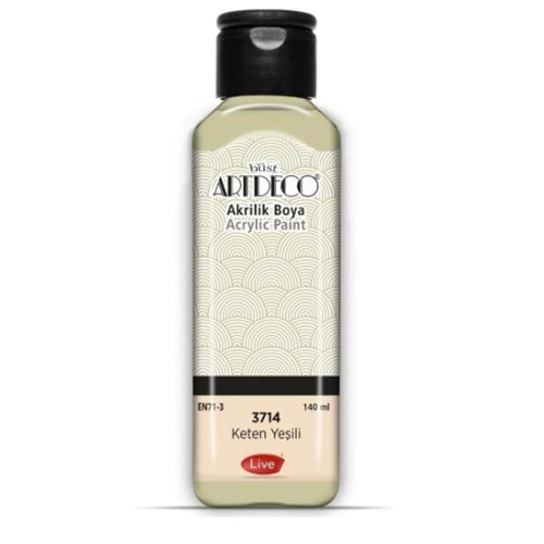 Artdeco Akrilik Boya 140Ml 3714 Keten Yeşili