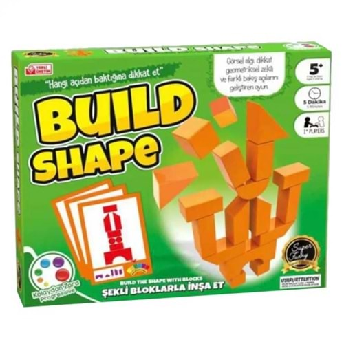 Hobi Eğitim Dünyası Build Shape Denge Oyunu