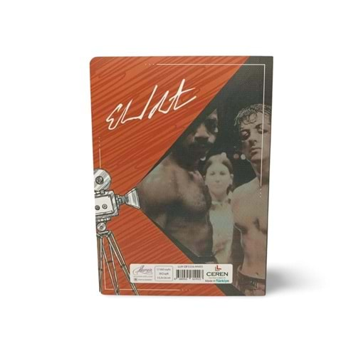 Lilamor Movie Defter 11,5x16 160 Sayfa (1 Adet)