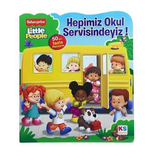 Ks Fisher-Price Hepimiz Okul Servisindeyiz Flap Book