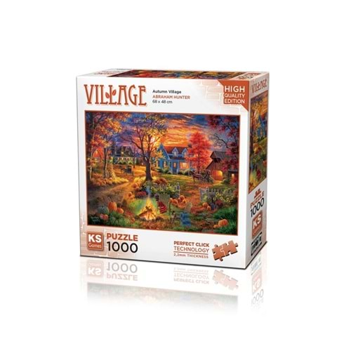 Ks Puzzle 1000 Autumn Village