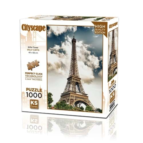 Ks Puzzle 1000 Eiffel Tower Paris