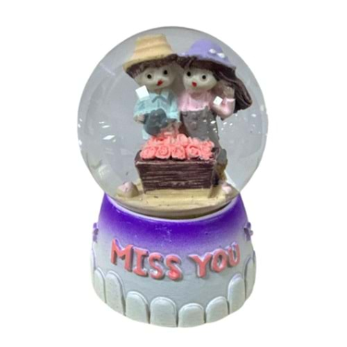 Hk Minik Işıklı Küre Miss You 436