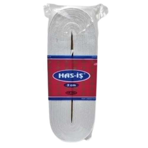 Has-İş Lastik Süper Paça 3Cm 10M - 380122