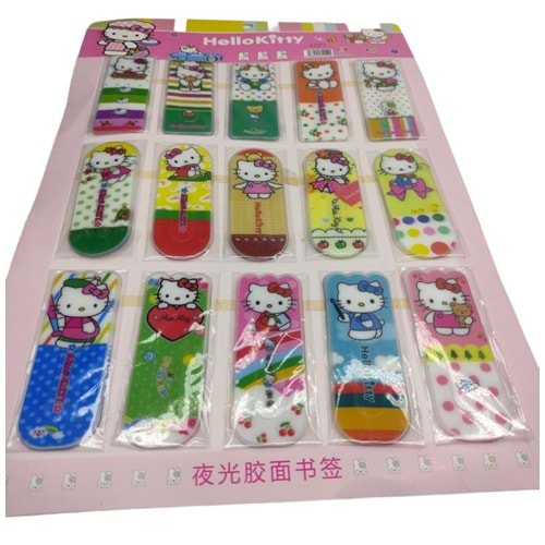 HelloKitty Asetat Kitap Ayracı 15x8=120 li