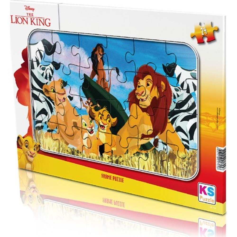 Ks Games Frame Puzzle Lıon Kıng 24 Parça Lk704