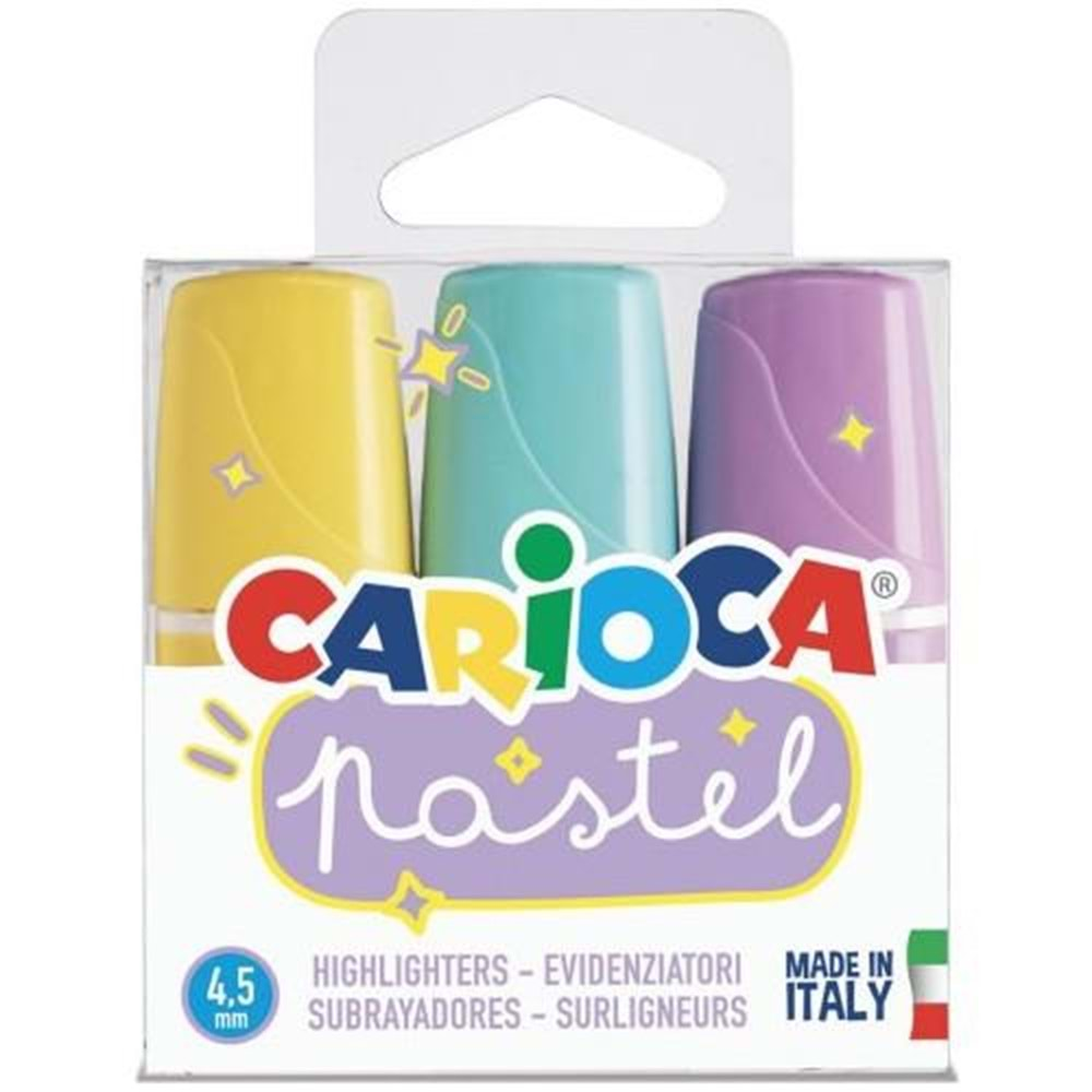 Carioca Pastel İşaretleme Kalemi 3 Lü