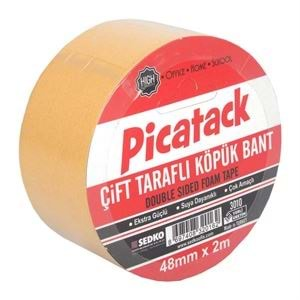 Picatack Çift Taraflı Köpük Bant 3010 48Mm X 2M