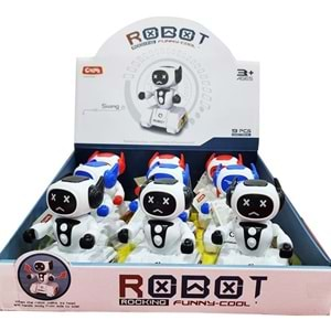 Ctoy Sürtmeli Sürtmeli Mini Robot (1 Adet)